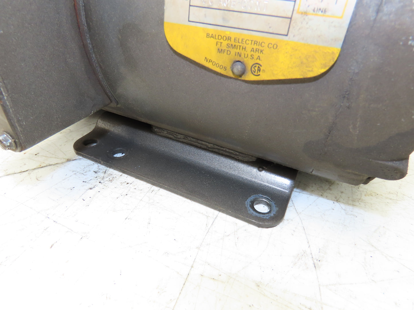 Baldor M3558T AC Motor 2Hp 1725 RPM 230/460V 3PH 145T 7/8" Shaft