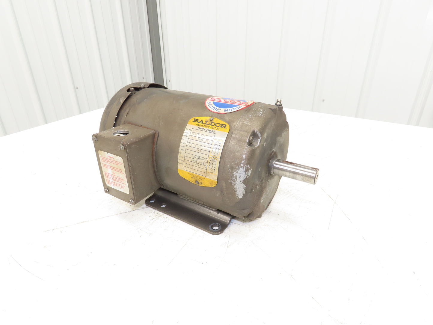 Baldor M3558T AC Motor 2Hp 1725 RPM 230/460V 3PH 145T 7/8" Shaft