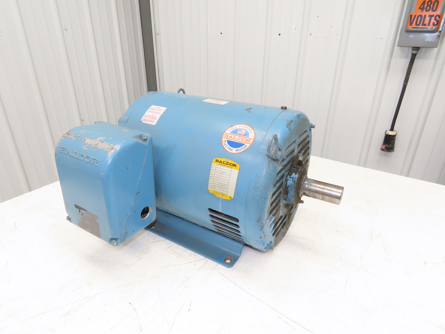 Baldor Electric Motor 30 HP 3525 RPM DP Frame 230/460V 3 Ph 284TS
