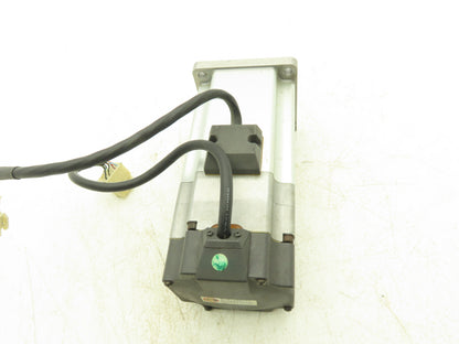 Panasonic MUMS082A1B0S Servo Motor 126V 4.3A 0.75kW 3Ph 3000RPM 200Hz 19mm Shaft