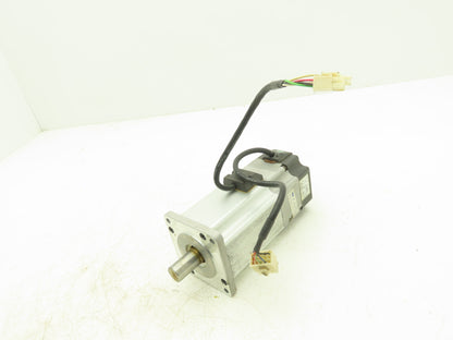 Panasonic MUMS082A1B0S Servo Motor 126V 4.3A 0.75kW 3Ph 3000RPM 200Hz 19mm Shaft