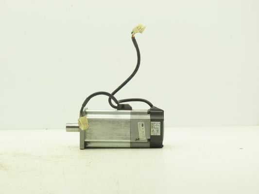Panasonic MUMS082A1B0S Servo Motor 126V 4.3A 0.75kW 3Ph 3000RPM 200Hz 19mm Shaft