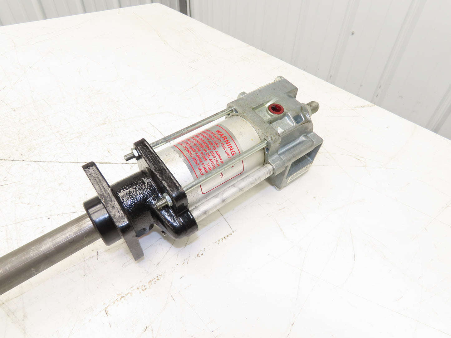 Lincoln 082050 Pneumatic 50:1 Grease Pump 120Lb Drum 150psi Air Motor Ser J