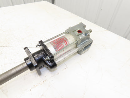 Lincoln 082050 Pneumatic 50:1 Grease Pump 120Lb Drum 150psi Air Motor Ser J