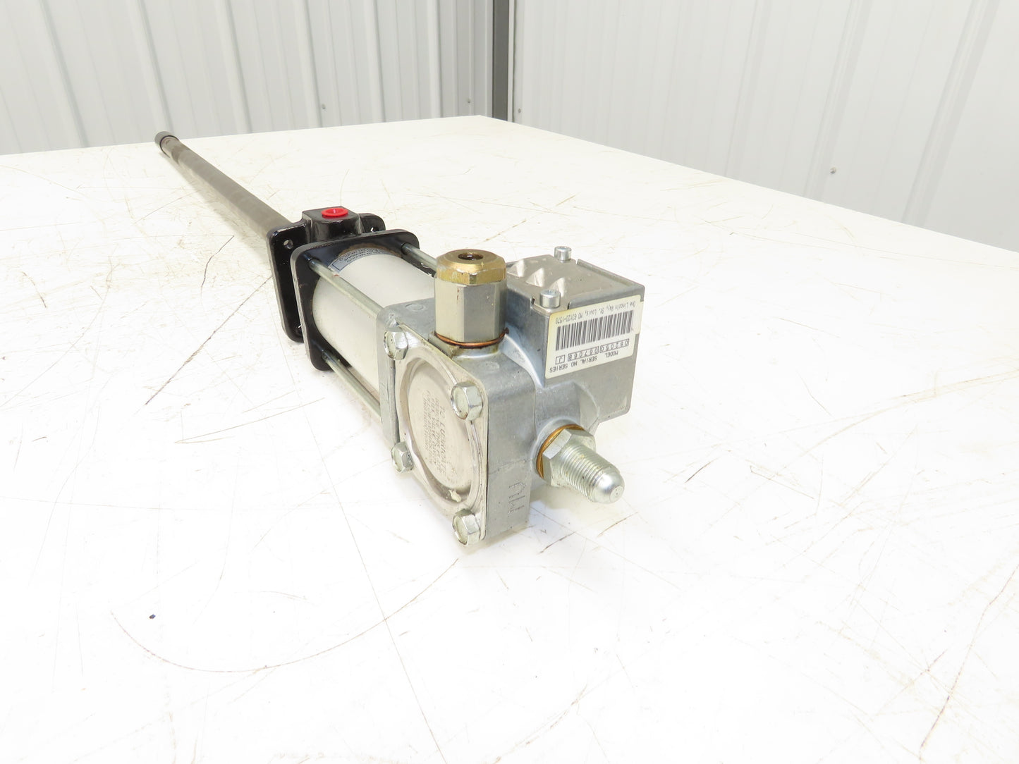 Lincoln 082050 Pneumatic 50:1 Grease Pump 120Lb Drum 150psi Air Motor Ser J