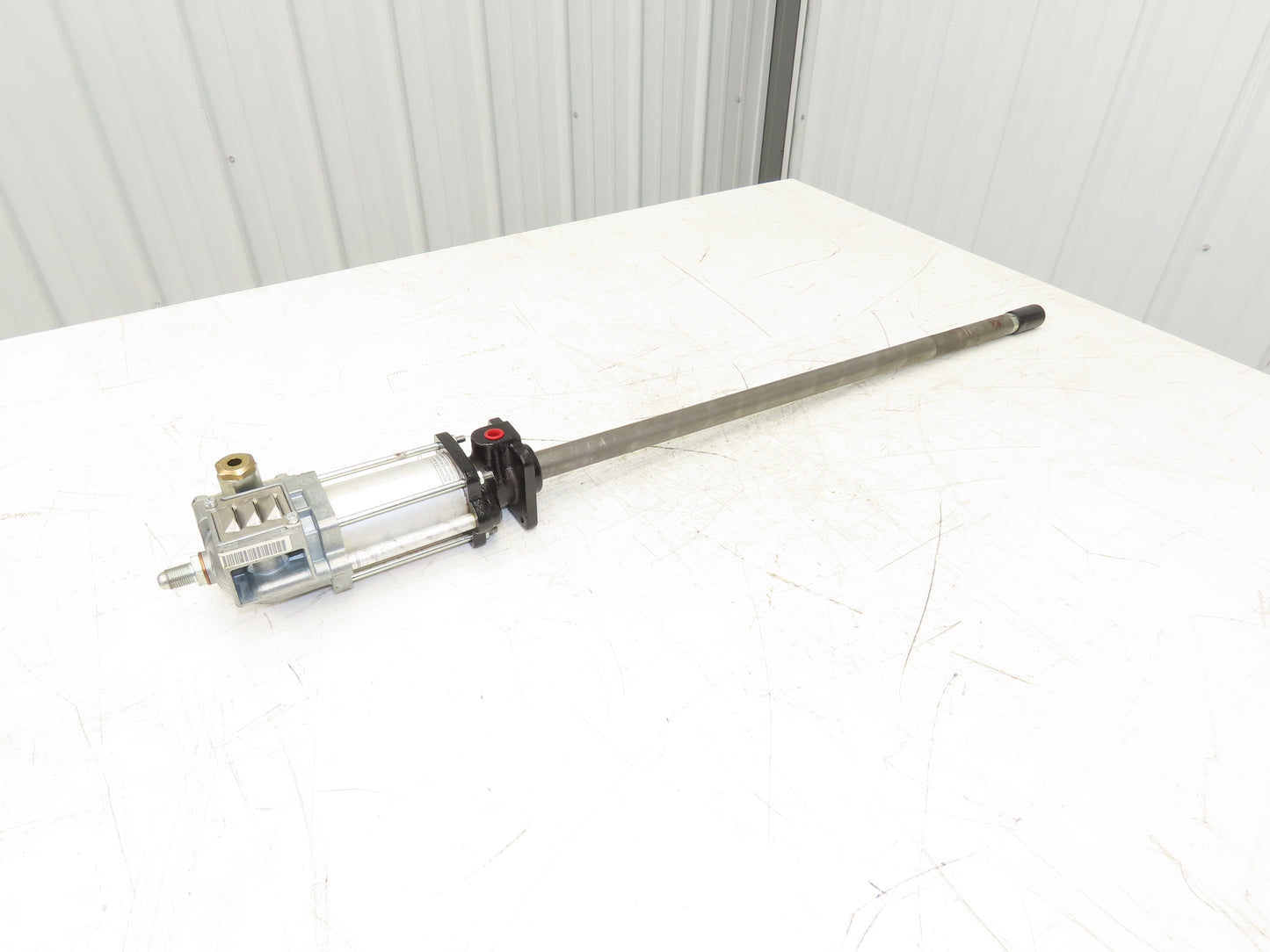 Lincoln 082050 Pneumatic 50:1 Grease Pump 120Lb Drum 150psi Air Motor Ser J