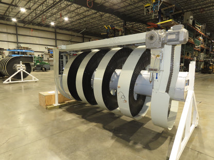 Ryson 1300-400-B1 Elevating Spiral Conveyor 16" Slat Belt 2Hp 230/460V 3PH 13'H