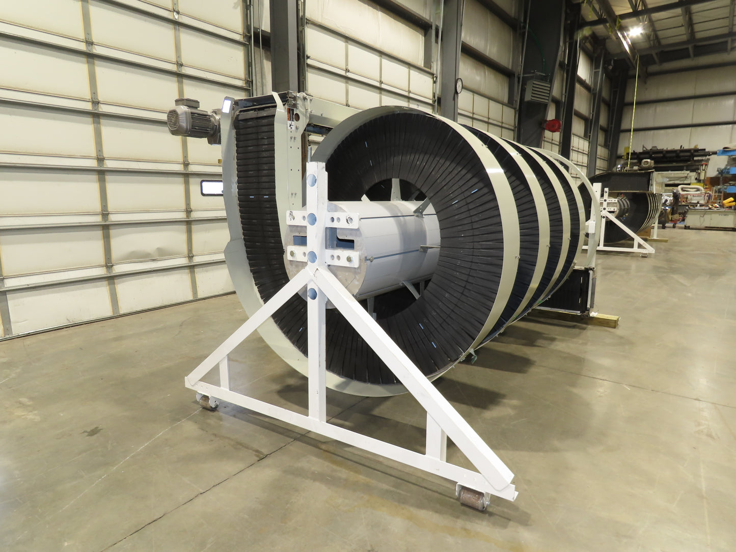 Ryson 1300-400-B1 Elevating Spiral Conveyor 16" Slat Belt 2Hp 230/460V 3PH 13'H