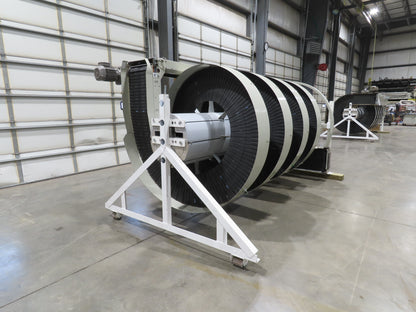 Ryson 1300-400-B1 Elevating Spiral Conveyor 16" Slat Belt 2Hp 230/460V 3PH 13'H