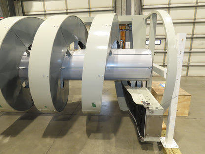 Ryson 1300-400-B1 Elevating Spiral Conveyor 16" Slat Belt 2Hp 230/460V 3PH 13'H