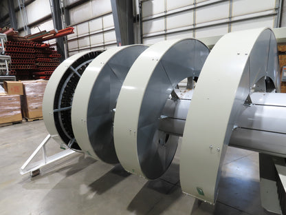 Ryson 1300-400-B1 Elevating Spiral Conveyor 16" Slat Belt 2Hp 230/460V 3PH 13'H