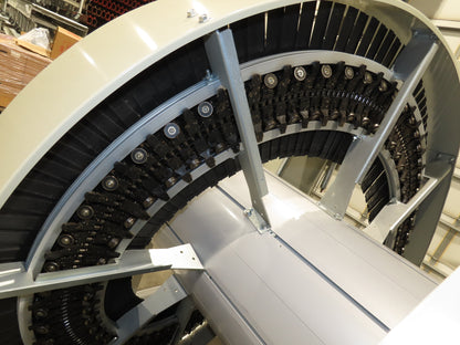 Ryson 1300-400-B1 Elevating Spiral Conveyor 16" Slat Belt 2Hp 230/460V 3PH 13'H