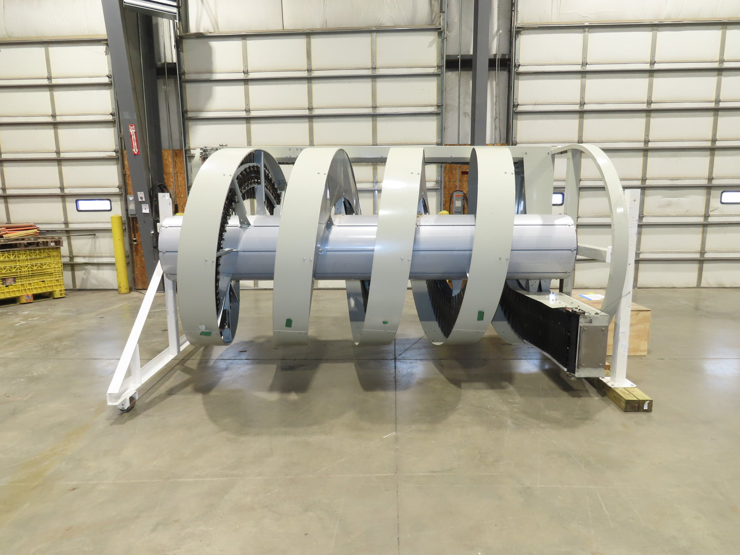 Ryson 1300-400-B1 Elevating Spiral Conveyor 16" Slat Belt 2Hp 230/460V 3PH 13'H