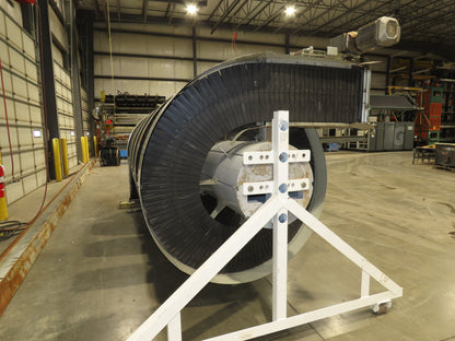 Ryson 1300-400-B1 Elevating Spiral Conveyor 16" Slat Belt 2Hp 230/460V 15' 4"H