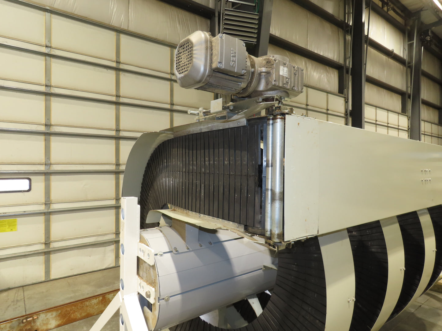 Ryson 1300-400-B1 Elevating Spiral Conveyor 16" Slat Belt 2Hp 230/460V 15' 4"H