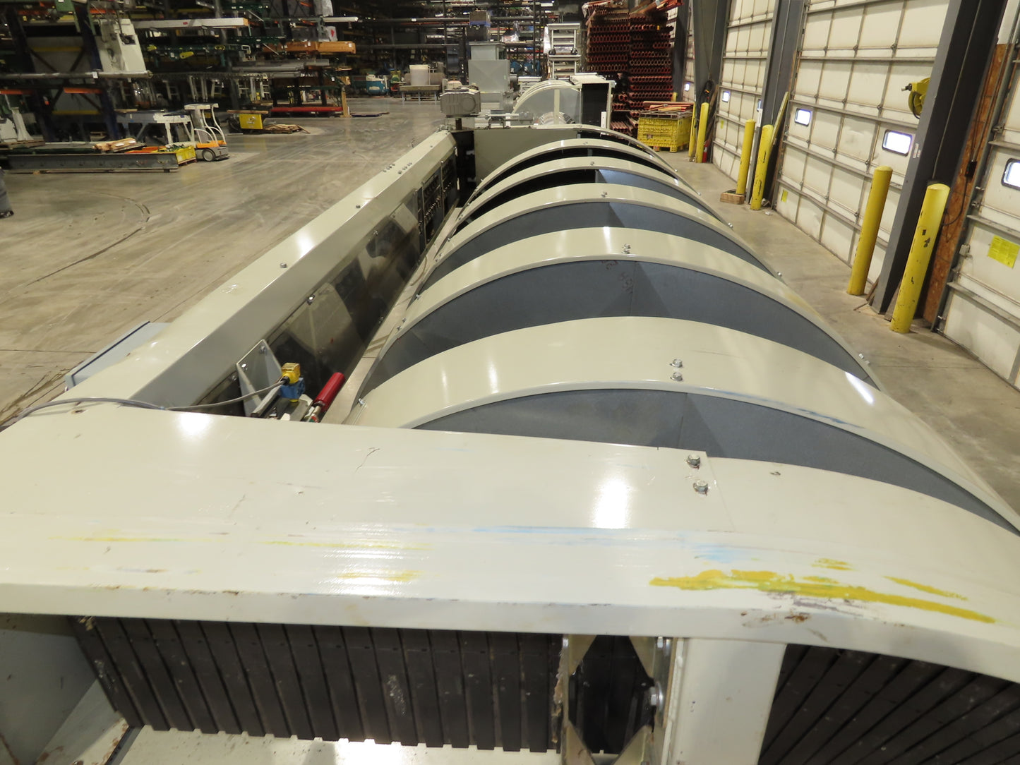 Ryson 1300-400-B1 Elevating Spiral Conveyor 16" Slat Belt 2Hp 230/460V 15' 4"H