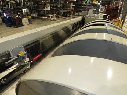 Ryson 1300-400-B1 Elevating Spiral Conveyor 16" Slat Belt 2Hp 230/460V 15' 4"H