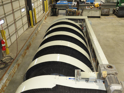 Ryson 1300-400-B1 Elevating Spiral Conveyor 16" Slat Belt 2Hp 230/460V 15' 4"H