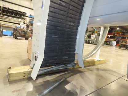 Ryson 1300-400-B1 Elevating Spiral Conveyor 16" Slat Belt 2Hp 230/460V 15' 4"H