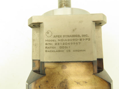 Apex Dynamics AB090-S1-P2 Inline Gearbox 5:1 Planetary Gear Head Reducer