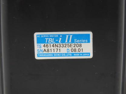 Tamagawa Seiko 4614N3325E208 AC Servo Motor  W Encoder 16mm Shaft