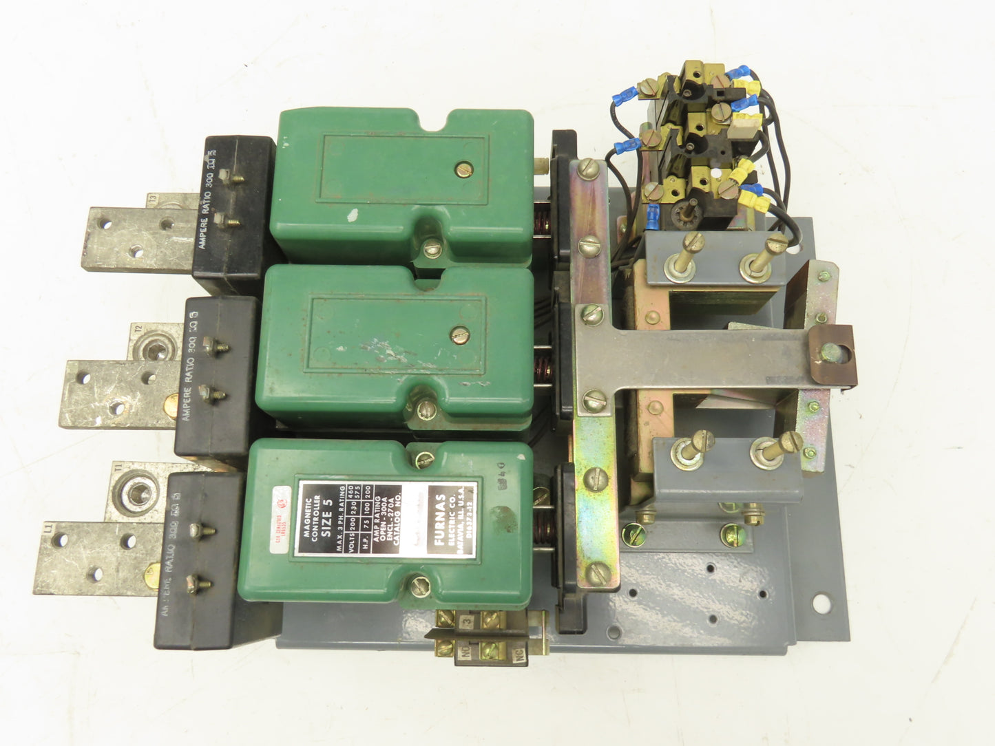 Furnas 14KF32AX49 Size 5 Motor Starter Contactor 200Hp 600V 3PH No Coil