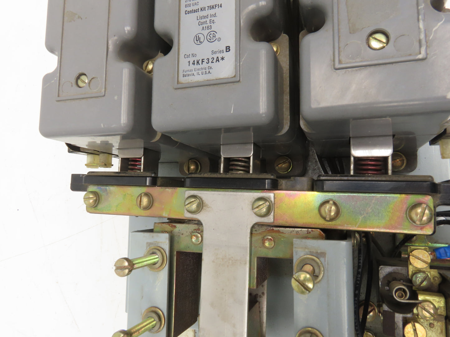 Furnas 14KF32A Contactor Motor Starter Assembly 270A 200Hp 3PH 600V No Coil