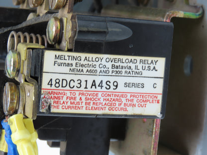 Furnas 14KF32A Contactor Motor Starter Assembly 270A 200Hp 3PH 600V No Coil