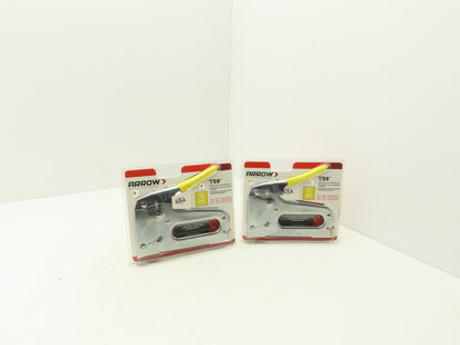 Arrow T59P Staple Gun for Wire/Cable Fasteners Data/Video/Communication Lot of 2