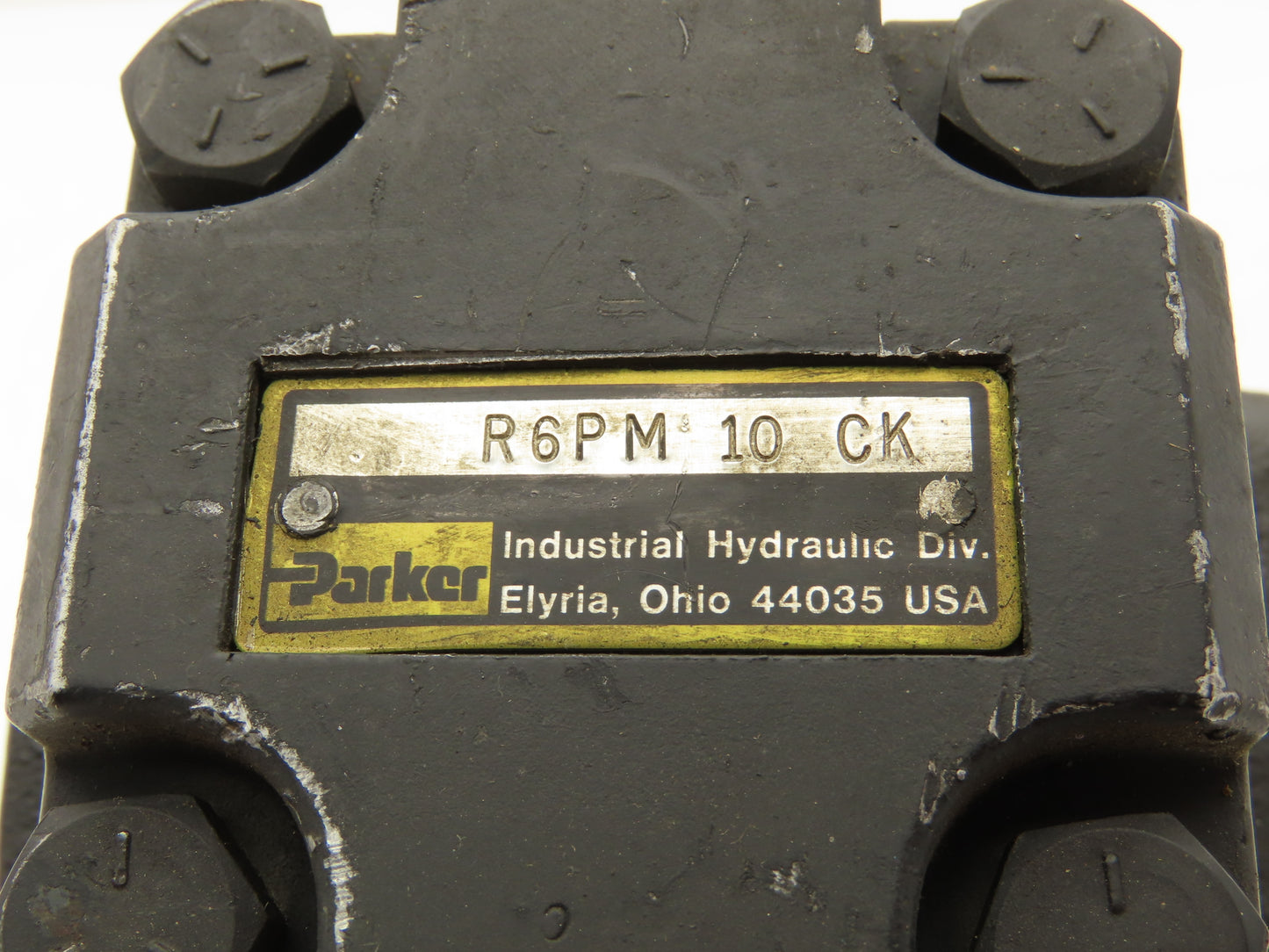 Parker R6PM10 CK Hydraulic Inline Pressure Control Valve 3/4" NPT