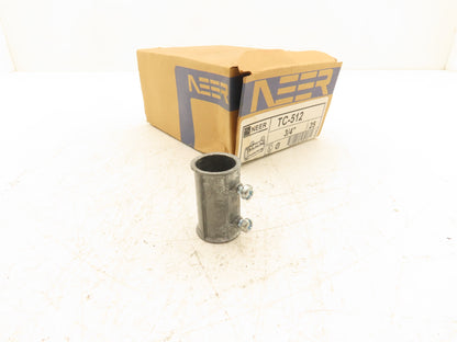 Neer TC-512 EMT Conduit Coupling Fitting 3/4" Steel Set Screw  Lot of 100