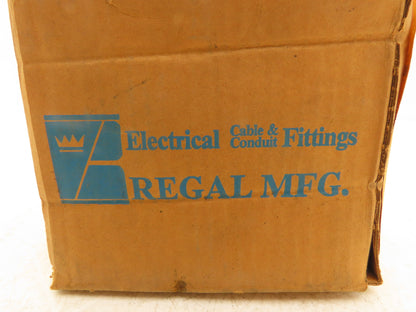Regal 612  3/4" EMT Conduit Compression Coupling Concrete Rain Tight Lot of 125