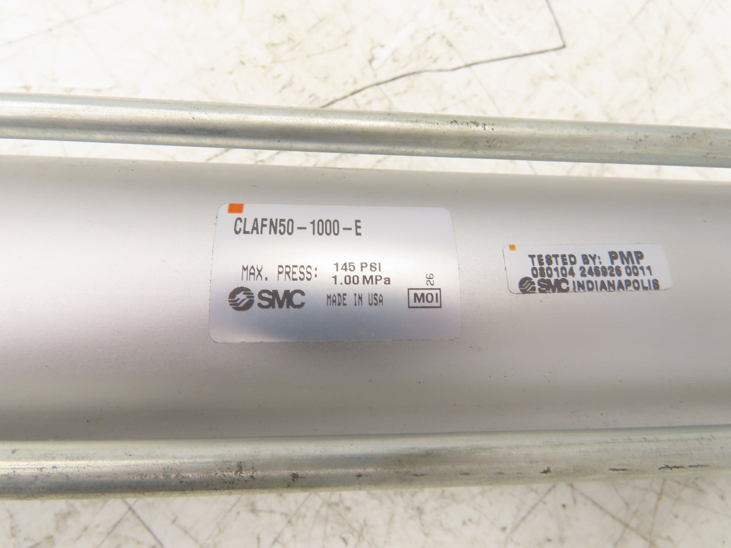 SMC CLAFN50-1000-E Pneumatic Air Cylinder 63mm Bore 1000mm Stroke Locking Rod