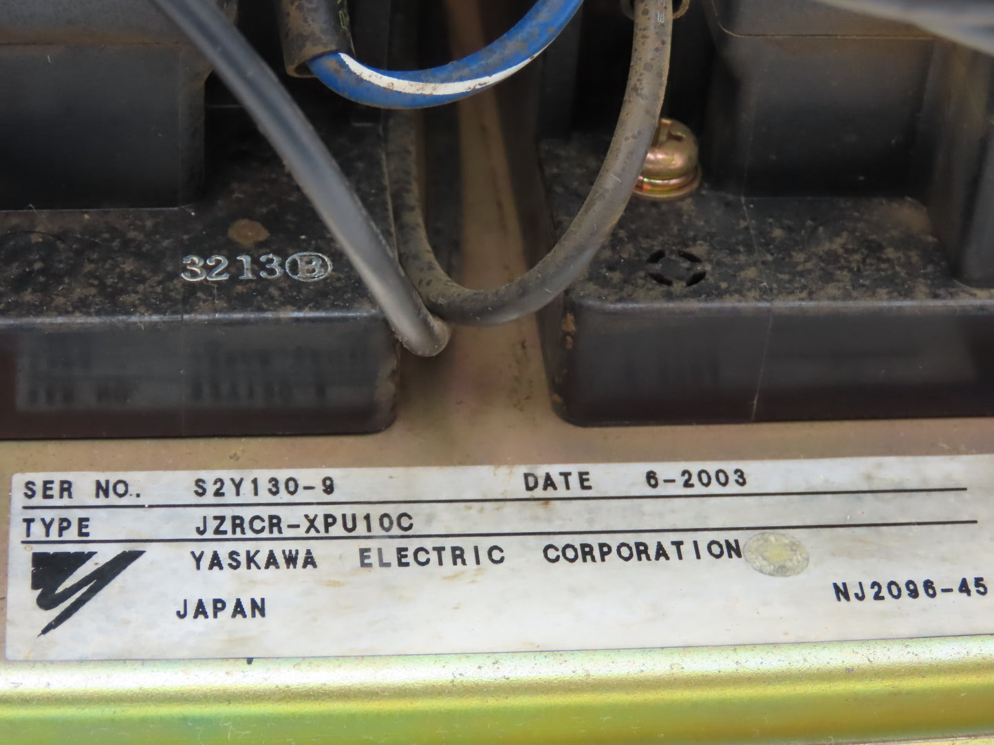 Yaskawa Electric JZRCR-XPU10C Contactor Motor Starter Assembly 25Hp 3PH 660V