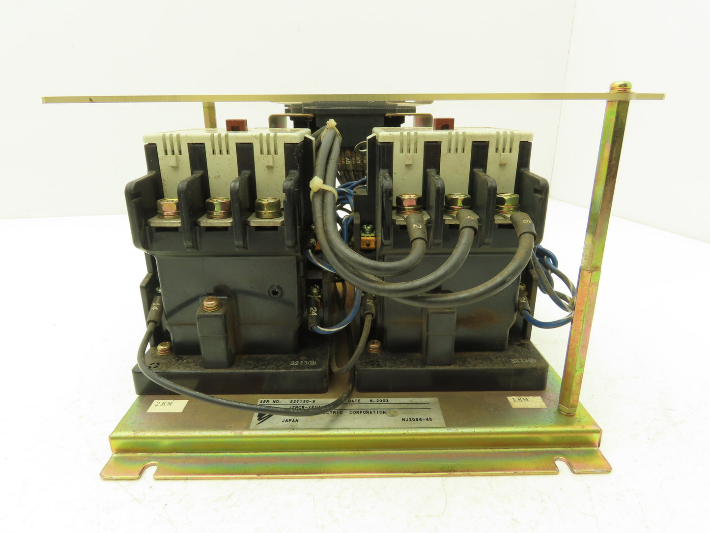 Yaskawa Electric JZRCR-XPU10C Contactor Motor Starter Assembly 25Hp 3PH 660V