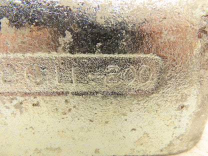 EGS OZ Gedney LL-200 Rigid LB Conduit Body 2" Threaded Hubs Mall Iron Lot of 5