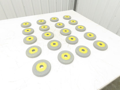 Norton 53A90-K7VBE Rounded Grinding Wheel 5" Dia x 7/8"W x 1" Arbor  Lot of 20