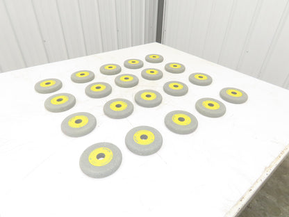 Norton 53A90-K7VBE Rounded Grinding Wheel 5" Dia x 7/8"W x 1" Arbor  Lot of 20