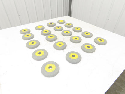 Norton 53A90-K7VBE Rounded Grinding Wheel 5" Dia x 7/8"W x 1" Arbor  Lot of 20