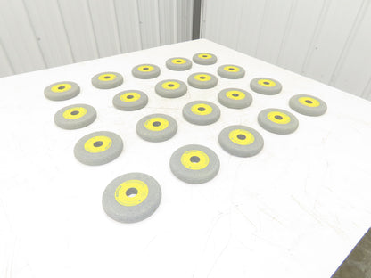 Norton 53A90-K7VBE Rounded Grinding Wheel 5" Dia x 7/8"W x 1" Arbor  Lot of 20