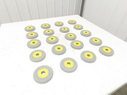 Norton 53A90-K7VBE Rounded Grinding Wheel 5" Dia x 7/8"W x 1" Arbor  Lot of 20