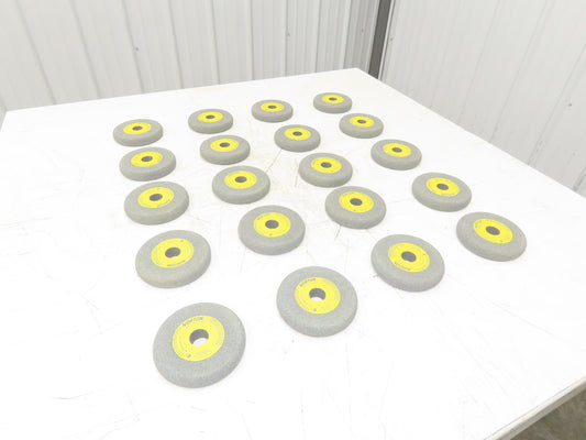 Norton 53A90-K7VBE Rounded Grinding Wheel 5" Dia x 7/8"W x 1" Arbor  Lot of 20
