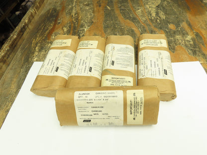 Norton 53A80-KVBE Grinding Wheel 80 Grit 1-3/8"W x 1-1/4"OD x 5/8"ID  Lot of 50