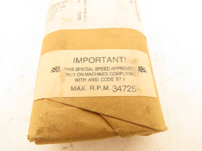 Norton 53A80-KVBE Grinding Wheel 80 Grit 1-3/8"W x 1-1/4"OD x 5/8"ID  Lot of 50