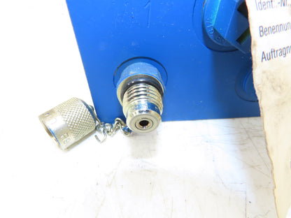 Rexroth Hydraulic Manifold Block W/ Size 10 Pressure Reducing Valve P to A