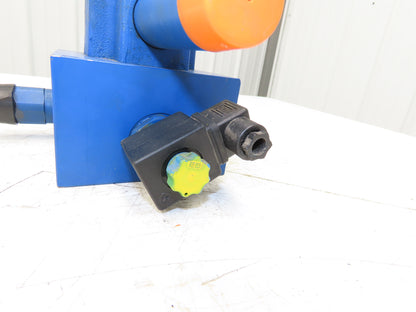 Rexroth Hydraulic Manifold Block W/ Size 10 Pressure Reducing Valve P to A
