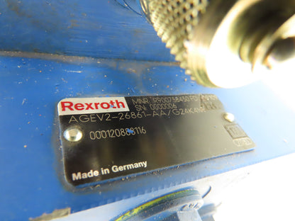 Rexroth Hydraulic Manifold Block W/ Size 10 Pressure Reducing Valve P to A