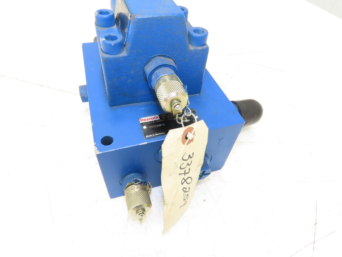 Rexroth Hydraulic Manifold Block W/ Size 10 Pressure Reducing Valve P to A