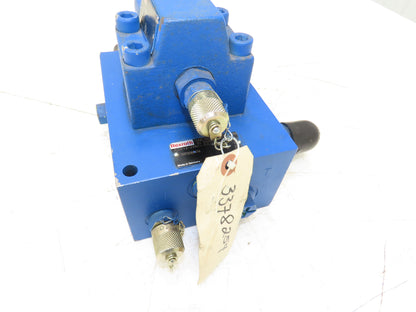 Rexroth Hydraulic Manifold Block W/ Size 10 Pressure Reducing Valve P to A
