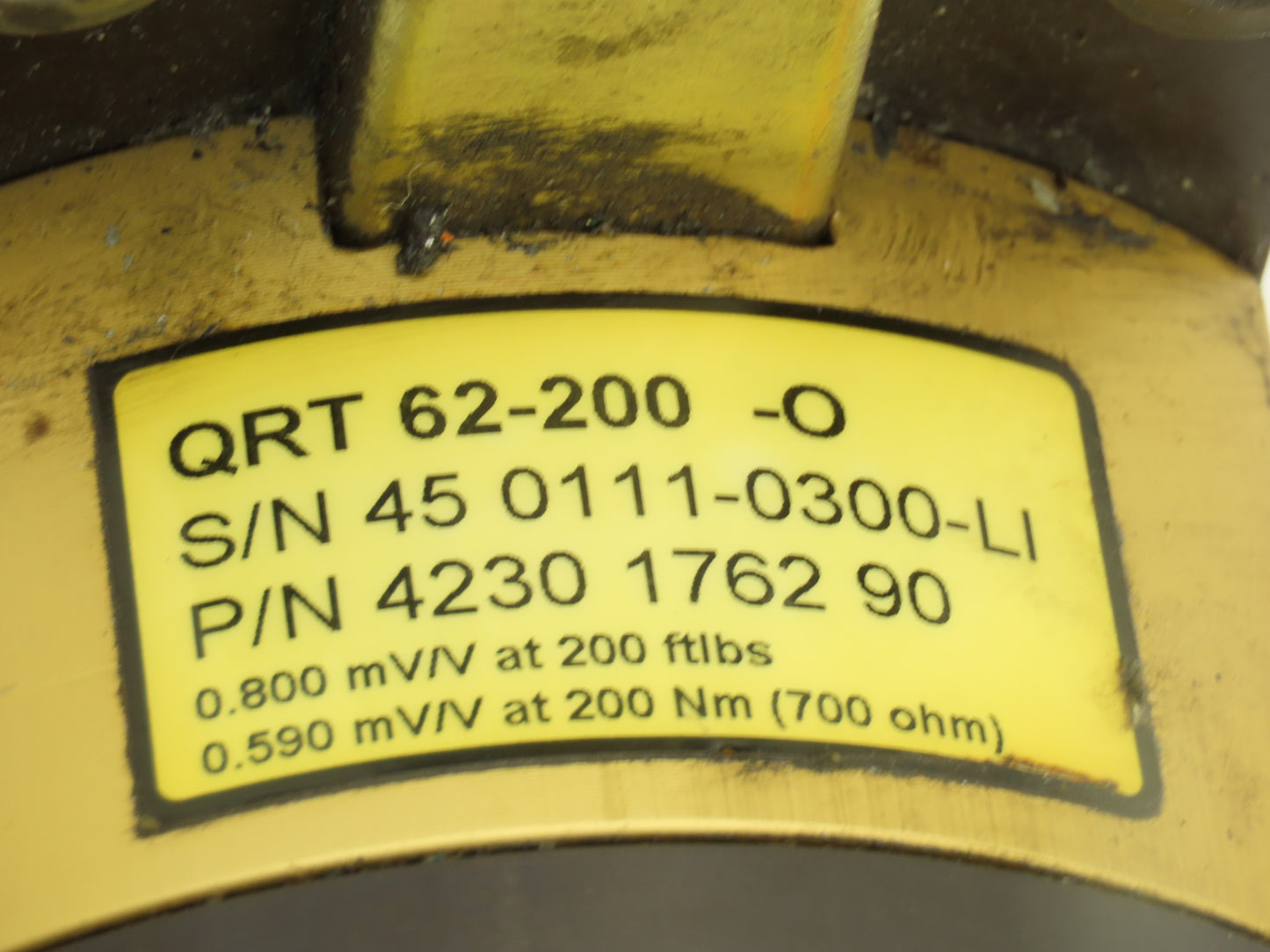 Atlas Copco 4230 1705 80 Servo Nutrunner 3/4" Drive Offset QRT 62-200-O